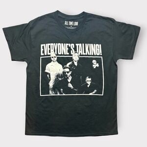 All Time Low Everyone's Talking The World Tour 2025 Band Tee Black Mens Medium